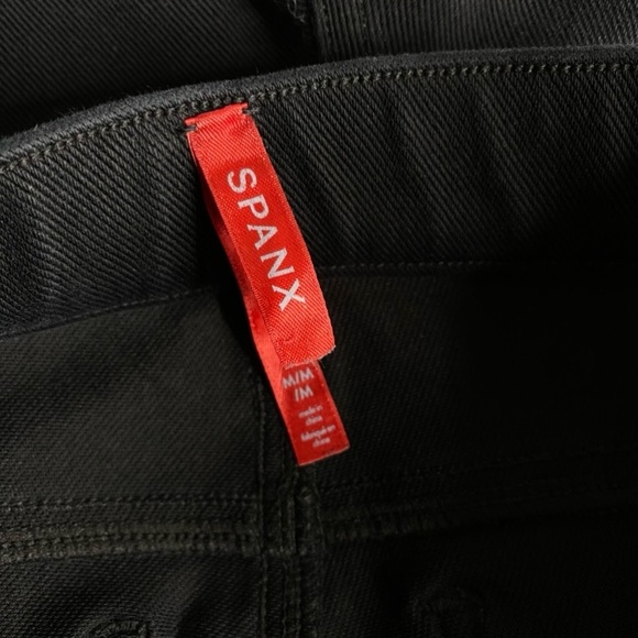 SPANX Jean-ish Ankle Leggings in black size M - Picture 5 of 7